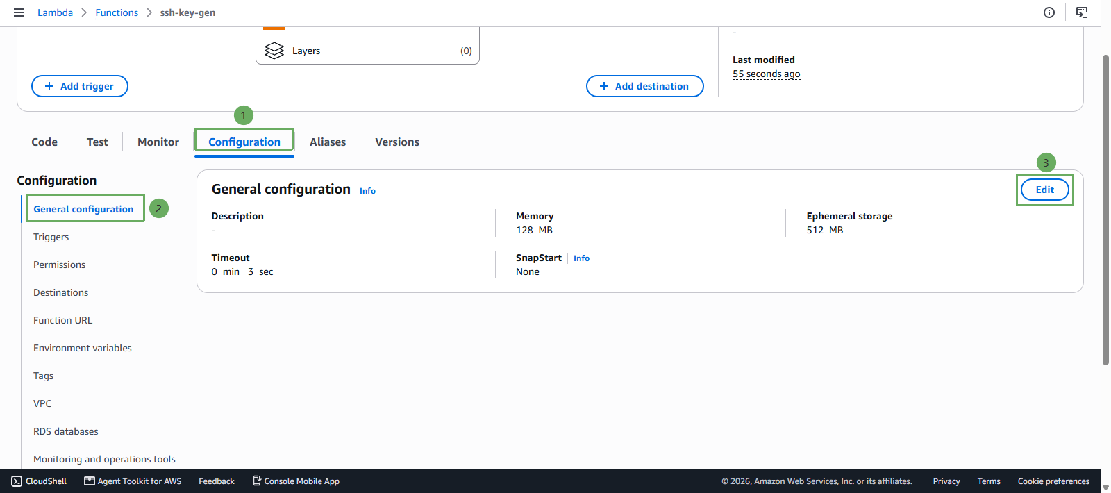 Create Lambda Function